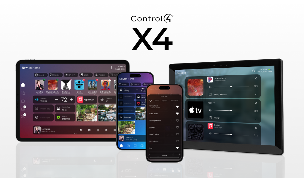 Control4 Announces X4 OS